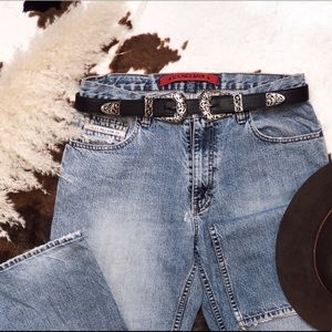 Vintage High Waist Wide Leg U.S Polo Assn Jeans